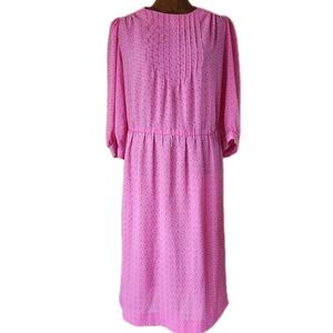 Vintage Lorac‎ Original by Lady Carol Dress Pink Lightweight Unlined Modest